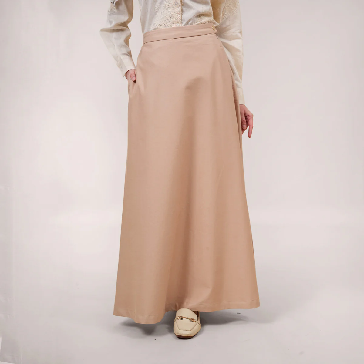 A-Line Cotton Skirt - Image 12