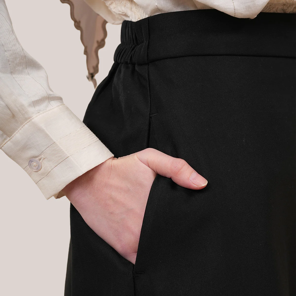 A-Line Cotton Skirt - Image 4