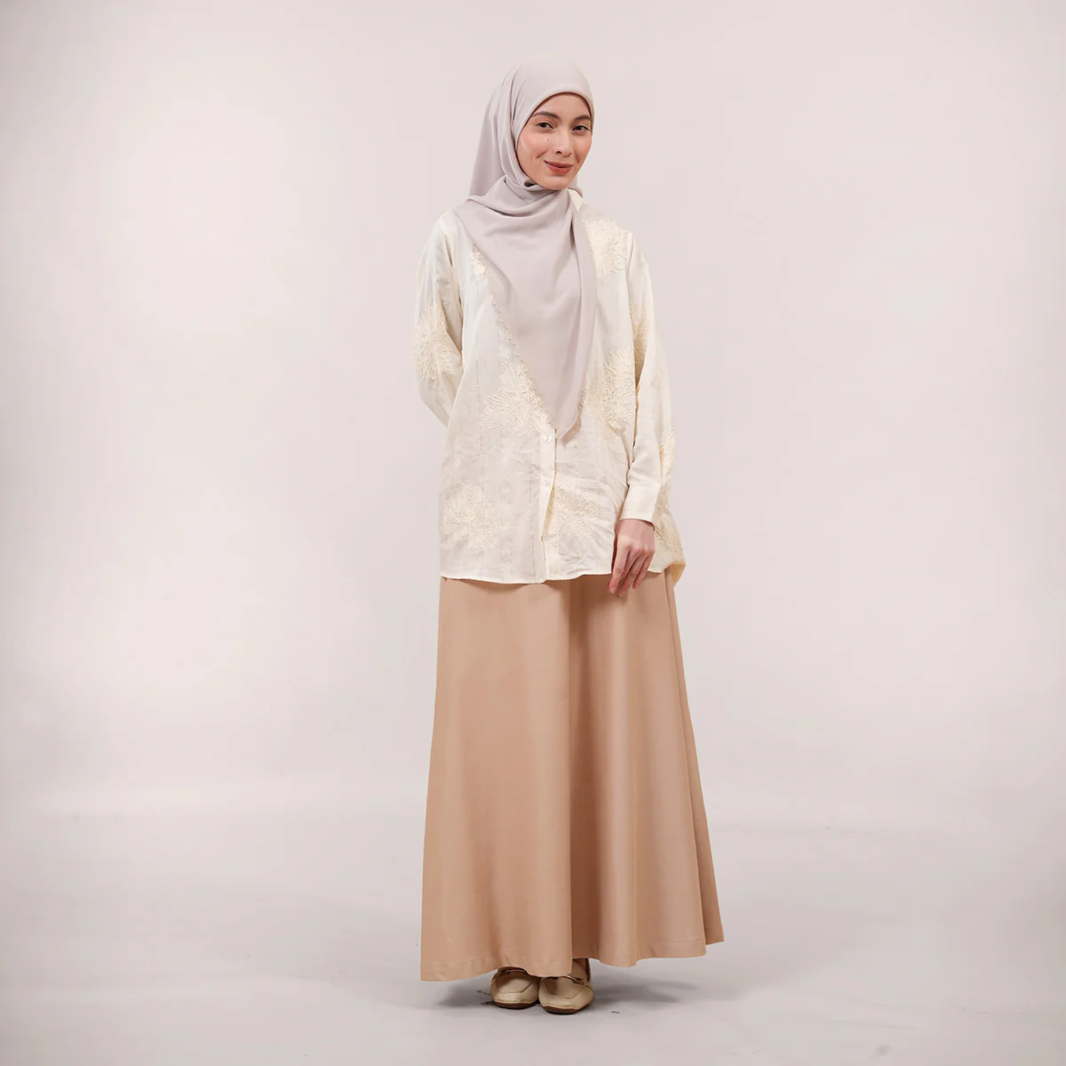 A-Line Cotton Skirt - Image 7