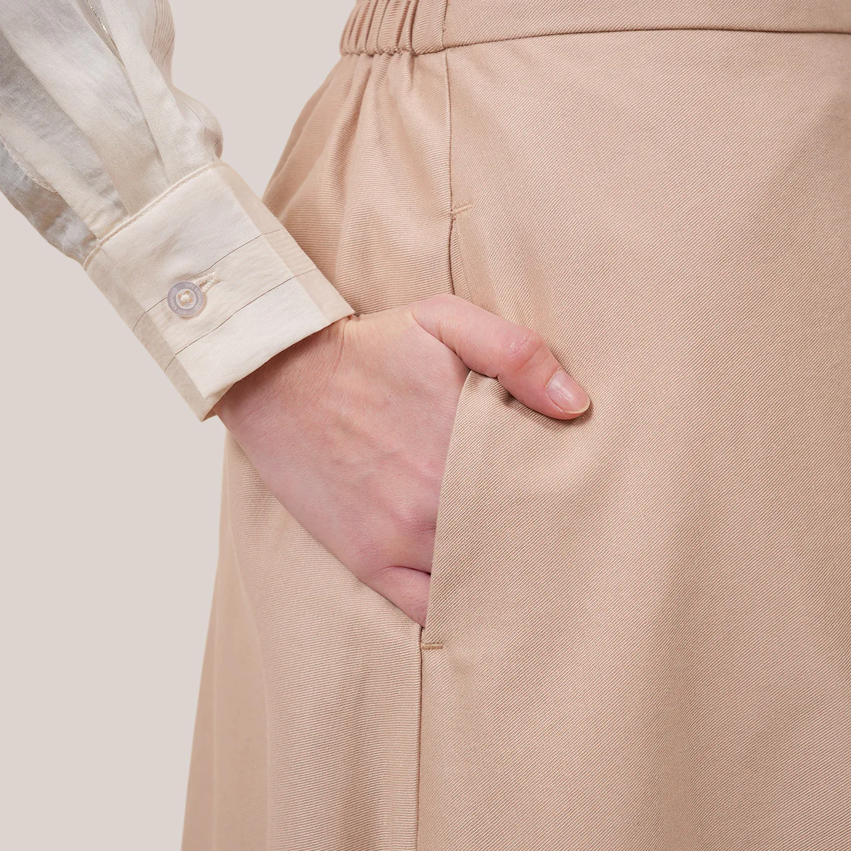 A-Line Cotton Skirt - Image 9
