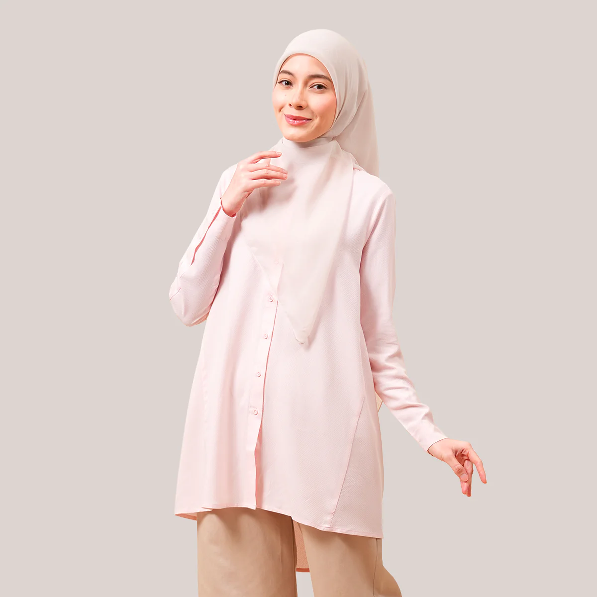 Aluna Dobby Blouse - Image 3