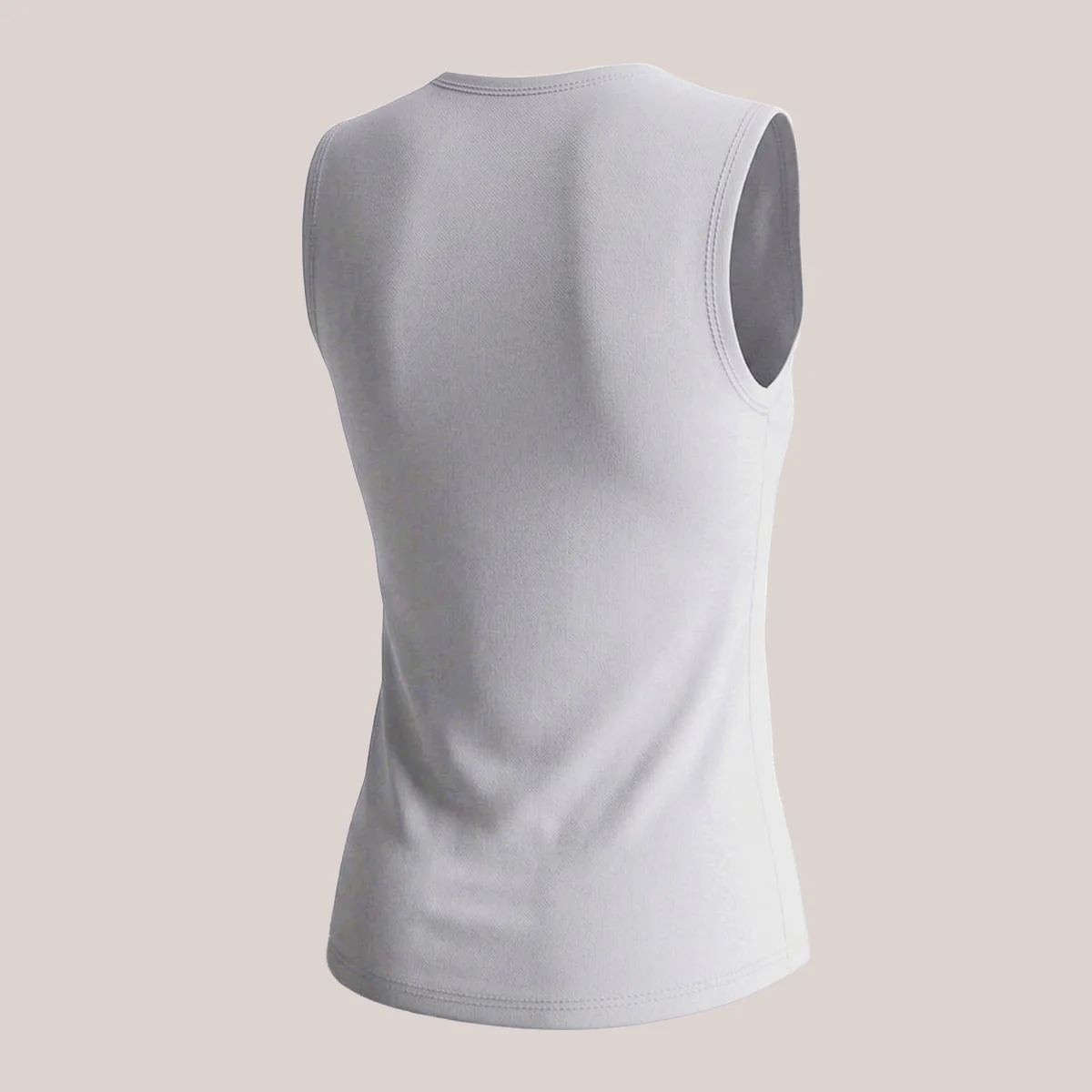 Amantech Fitted Inner Top Crew Neck Cap Sleeve - Image 12