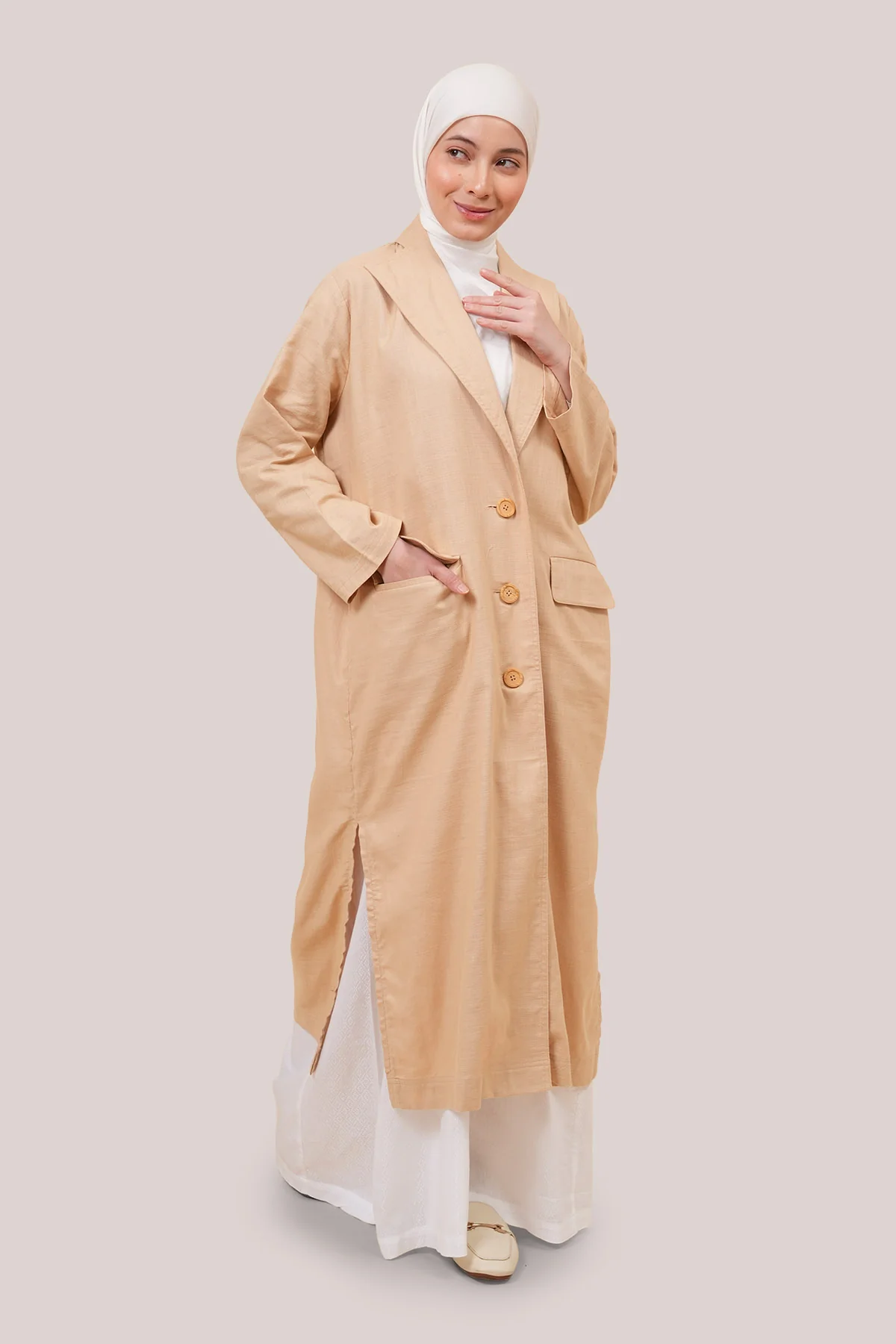 Elham Midi Blazer - Image 11