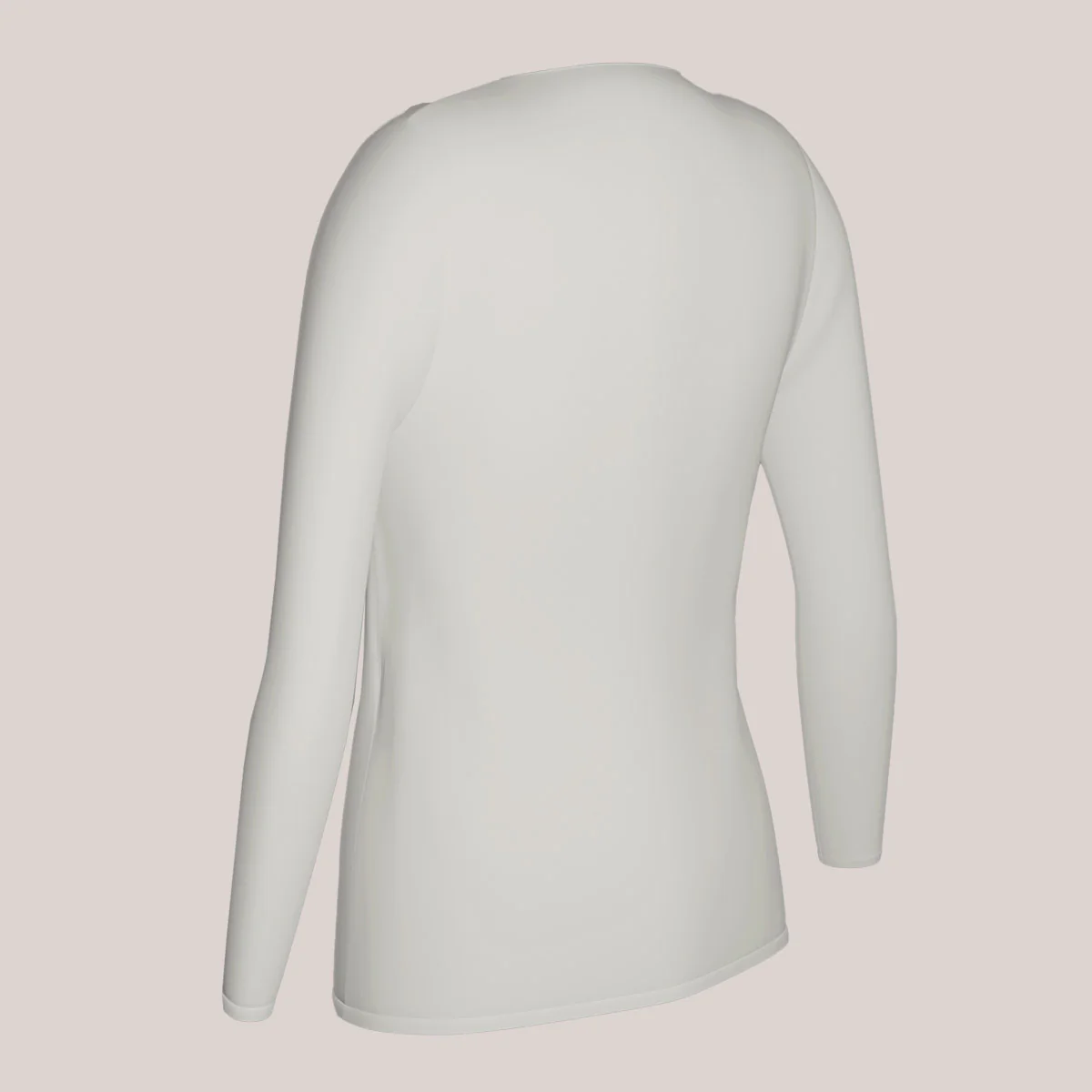 Fitted Inner Top Crew Neck Long Sleeves - Image 11