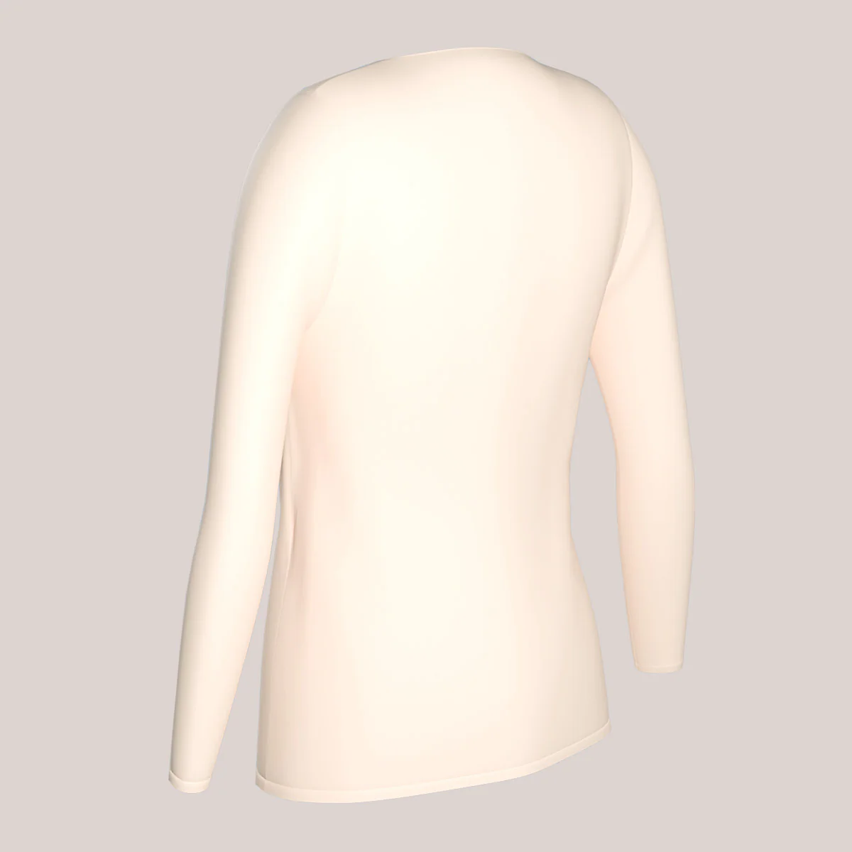 Fitted Inner Top Crew Neck Long Sleeves - Image 6
