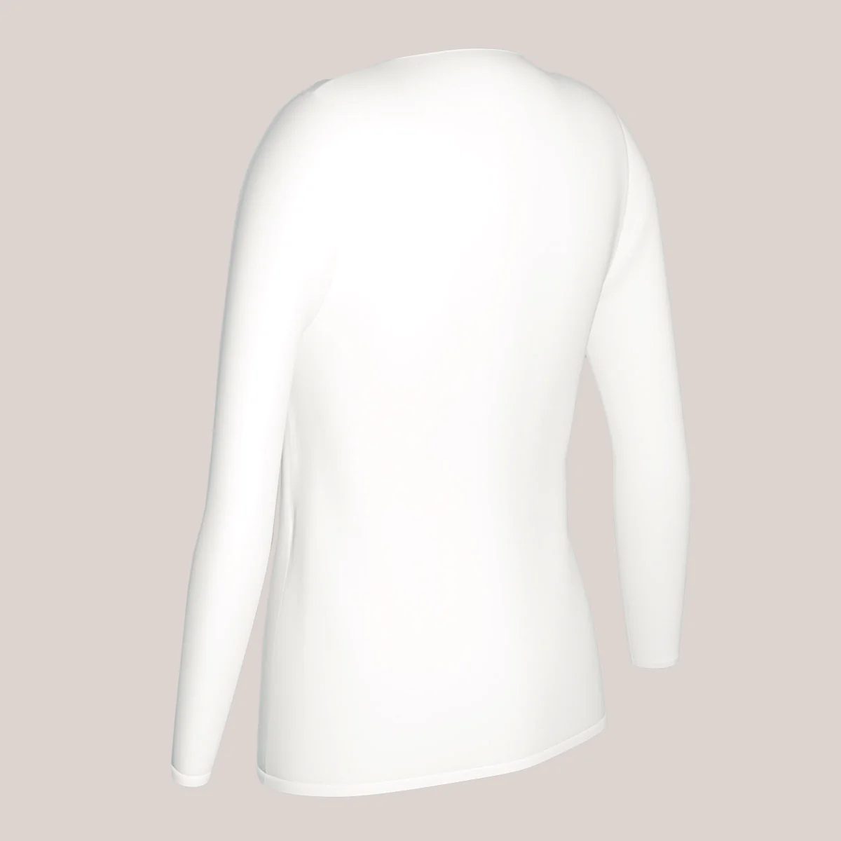 Fitted Inner Top Crew Neck Long Sleeves - Image 9