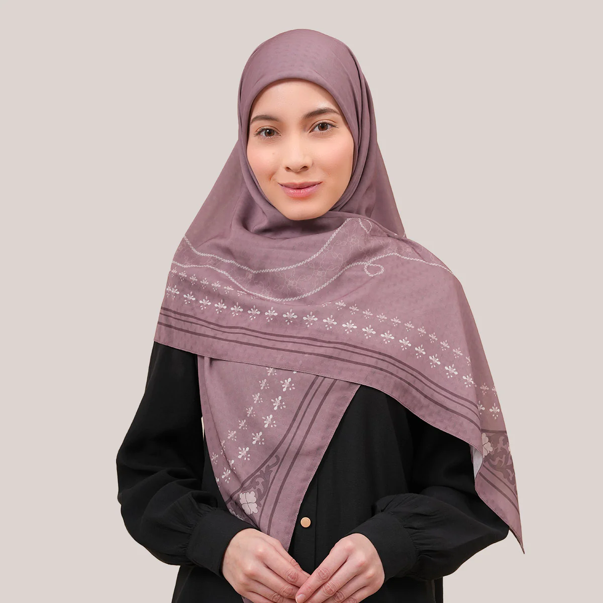 Lucia Jacquard Voile Square - Image 17