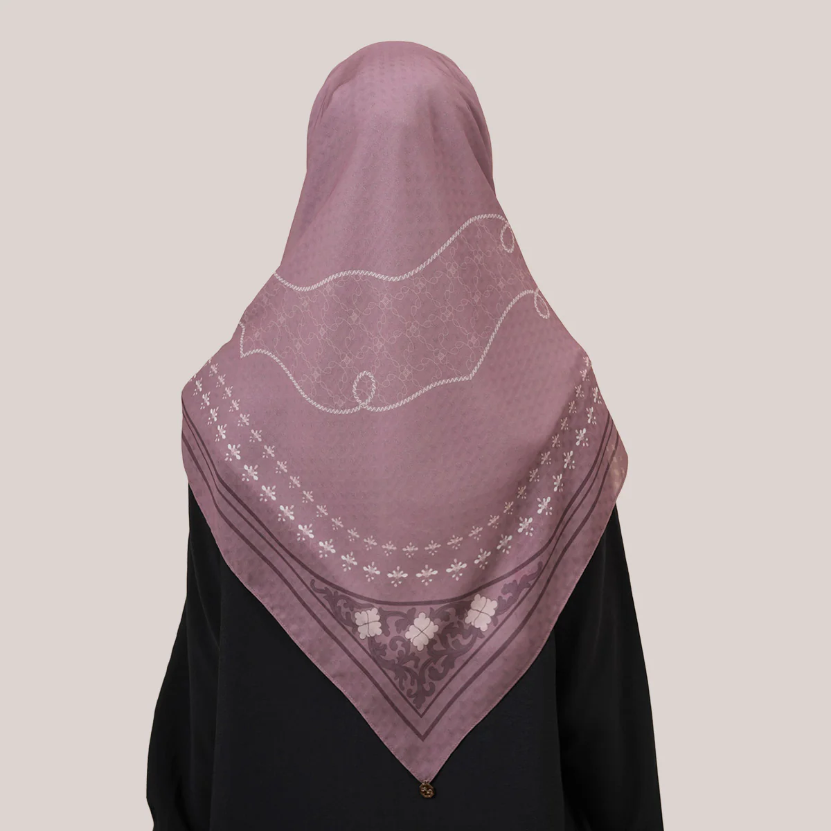 Lucia Jacquard Voile Square - Image 23