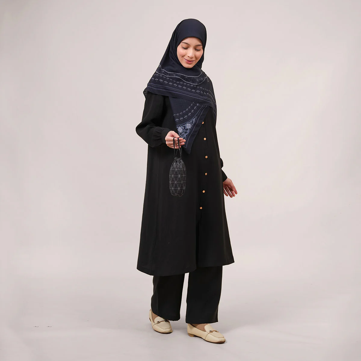 Lucia Jacquard Voile Square - Image 27