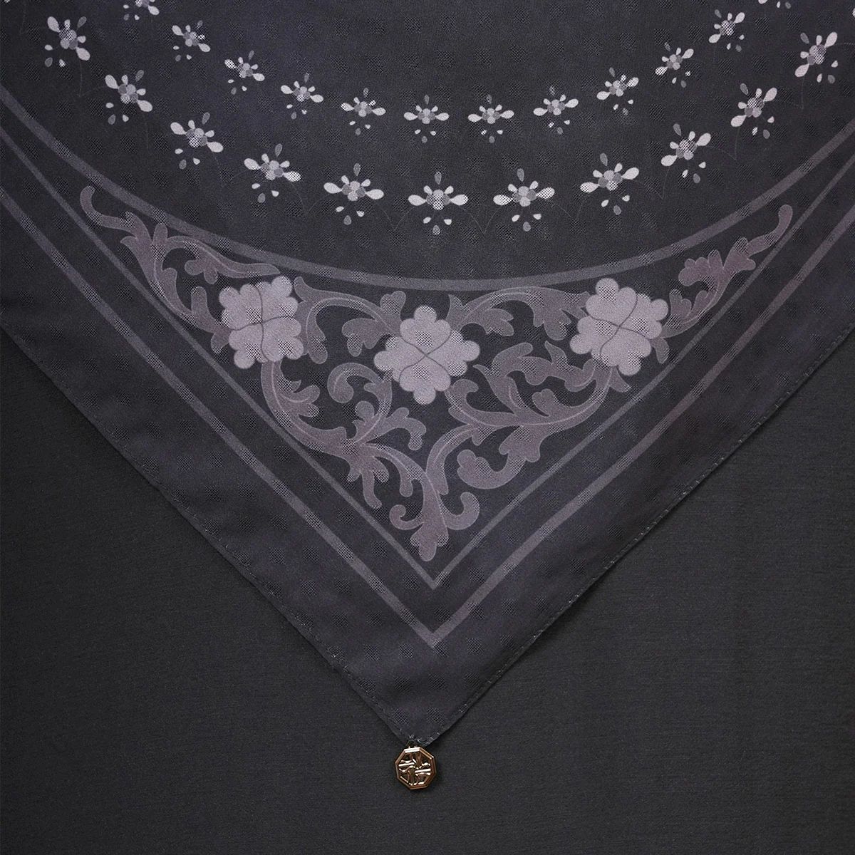 Lucia Jacquard Voile Square - Image 6