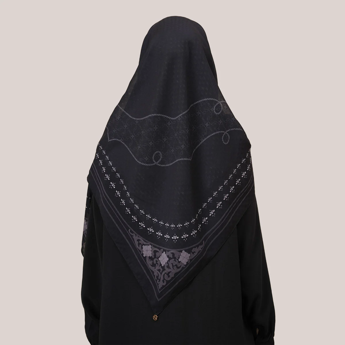 Lucia Jacquard Voile Square - Image 7