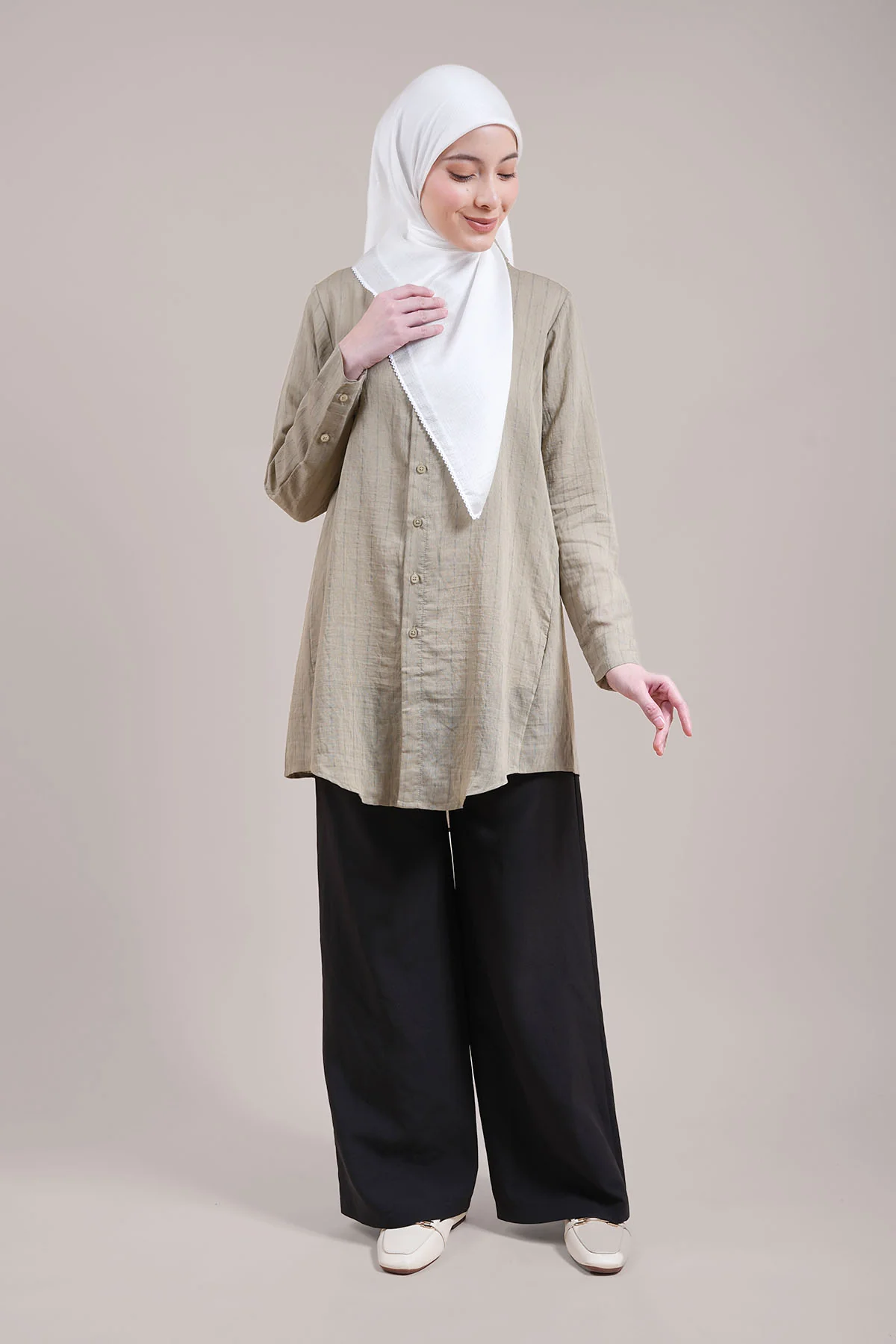 Rana Sheer Blouse - Image 7