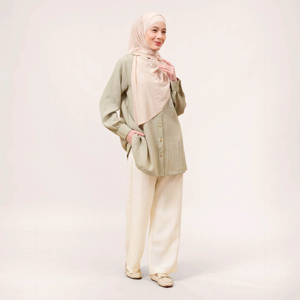 Solena Slub Blouse - Image 24
