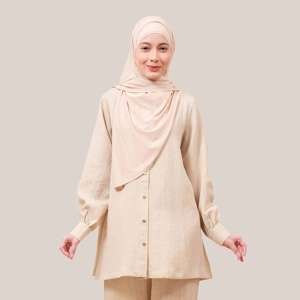 Solena Slub Blouse - Image 9