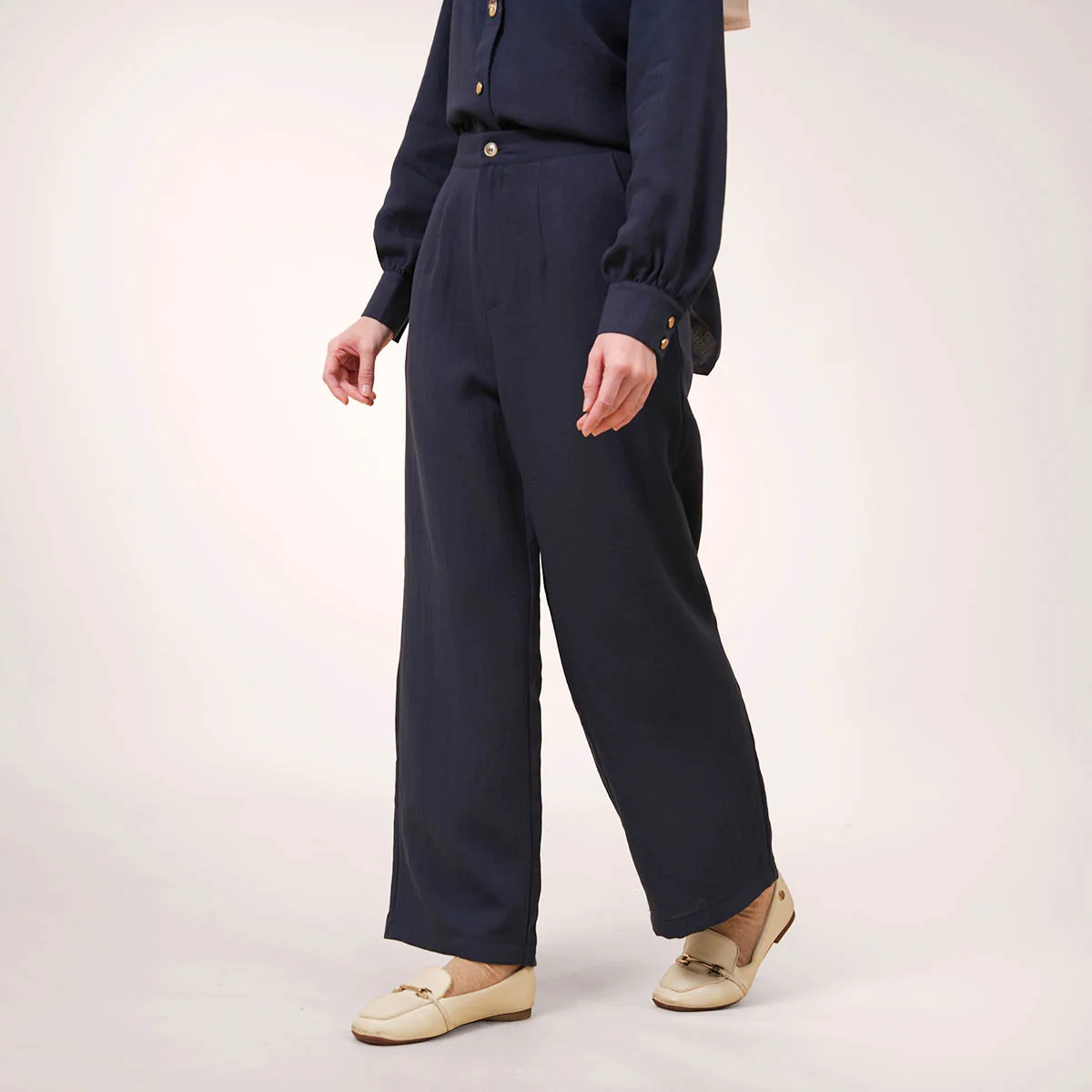 Solena Slub Pants