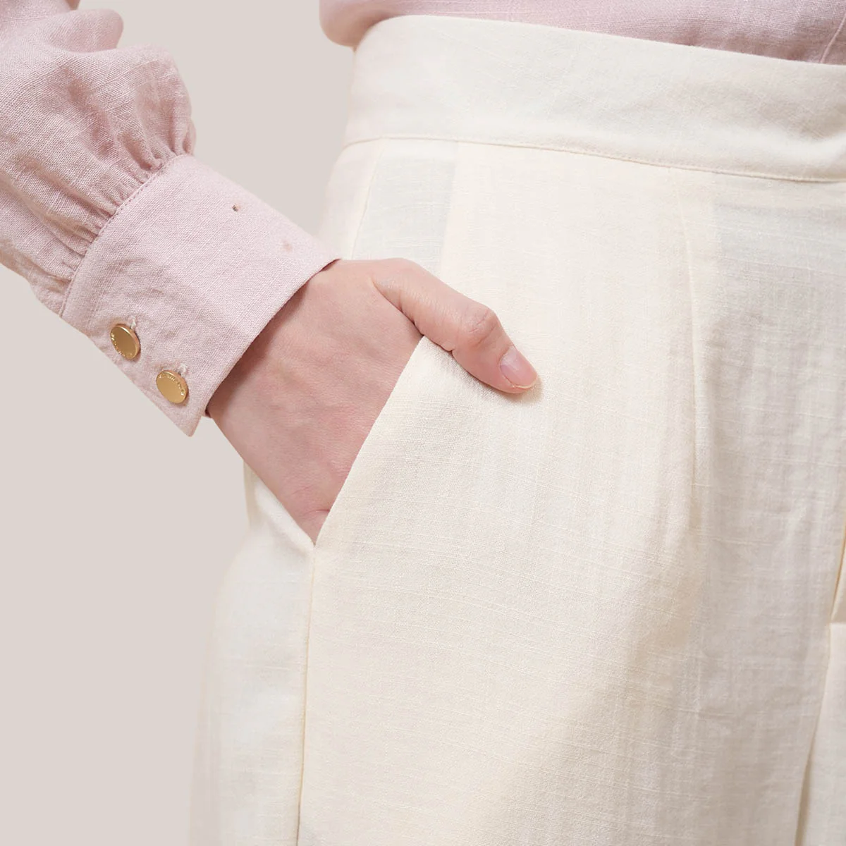 Solena Slub Pants - Image 8