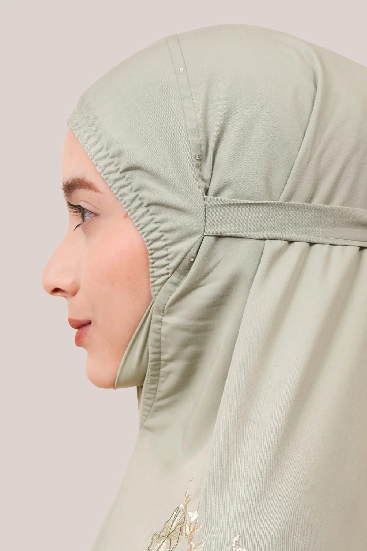 Telekung Broderie Rania - Image 7