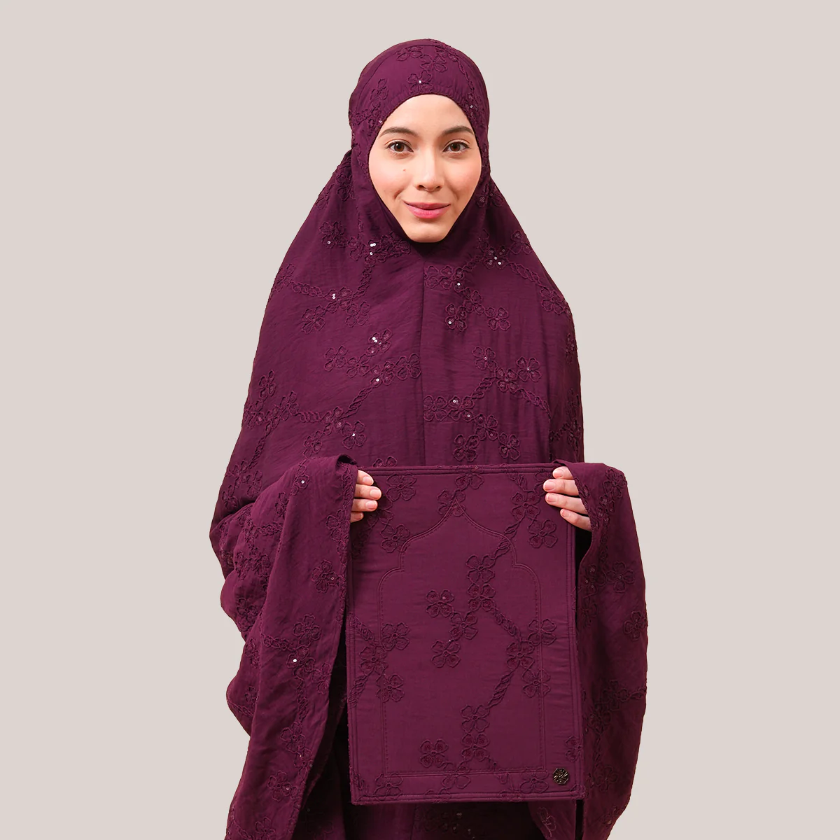 Telekung Broderie Sofeena - Image 27
