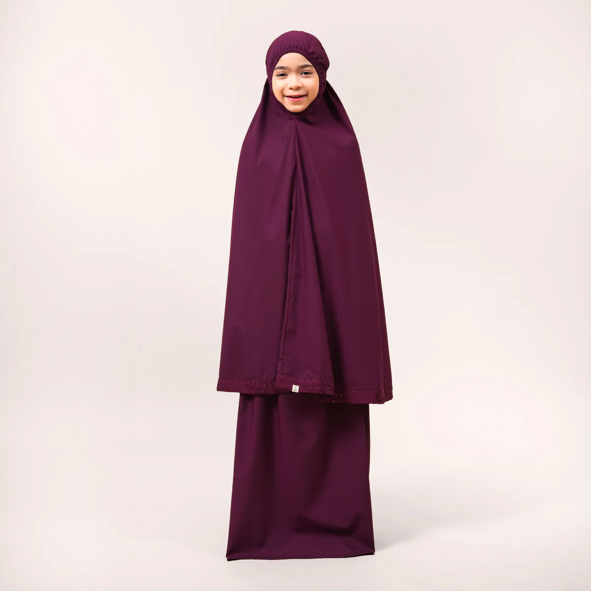 Telekung Broderie Sofeena Kids - Image 15