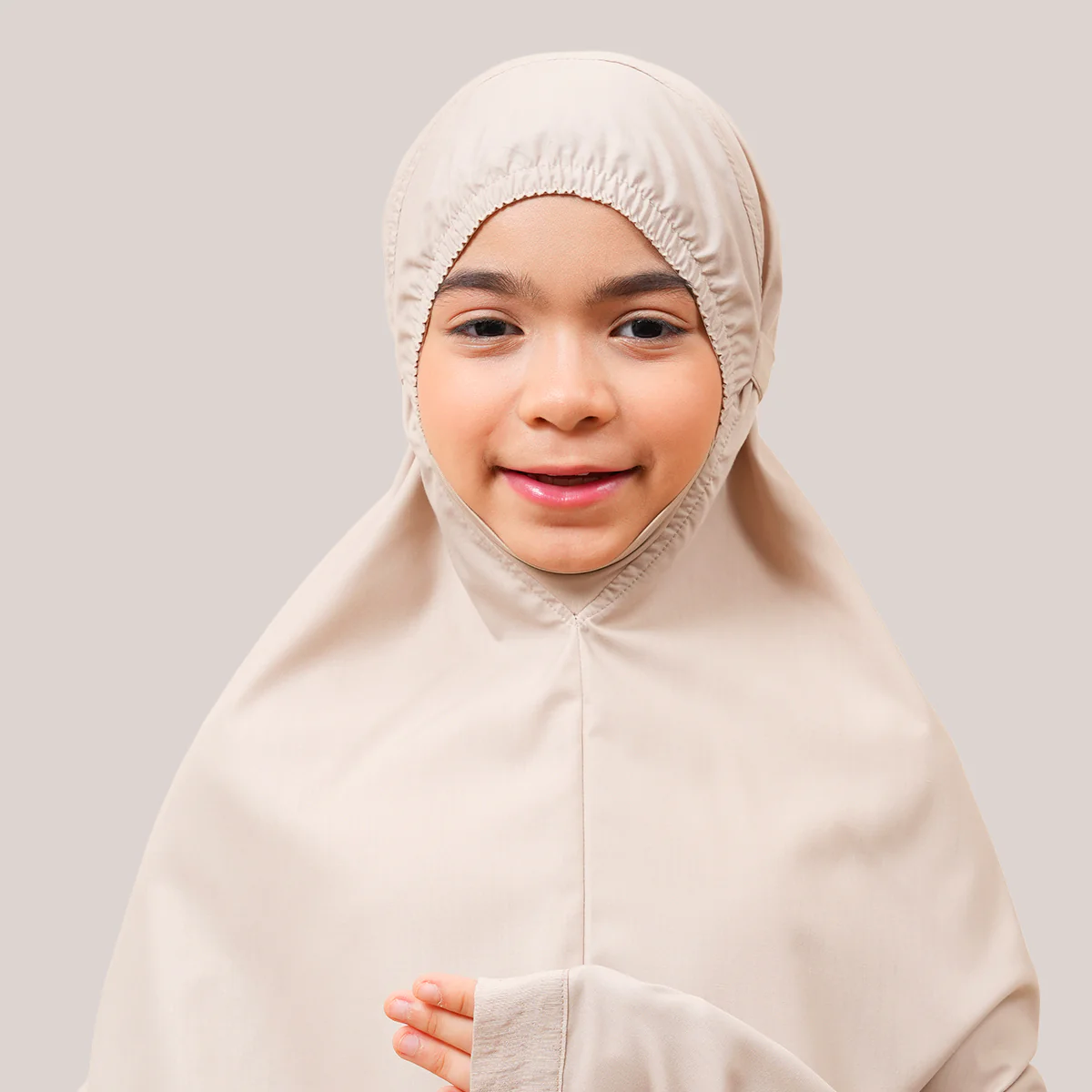 Telekung Broderie Sofeena Kids - Image 17