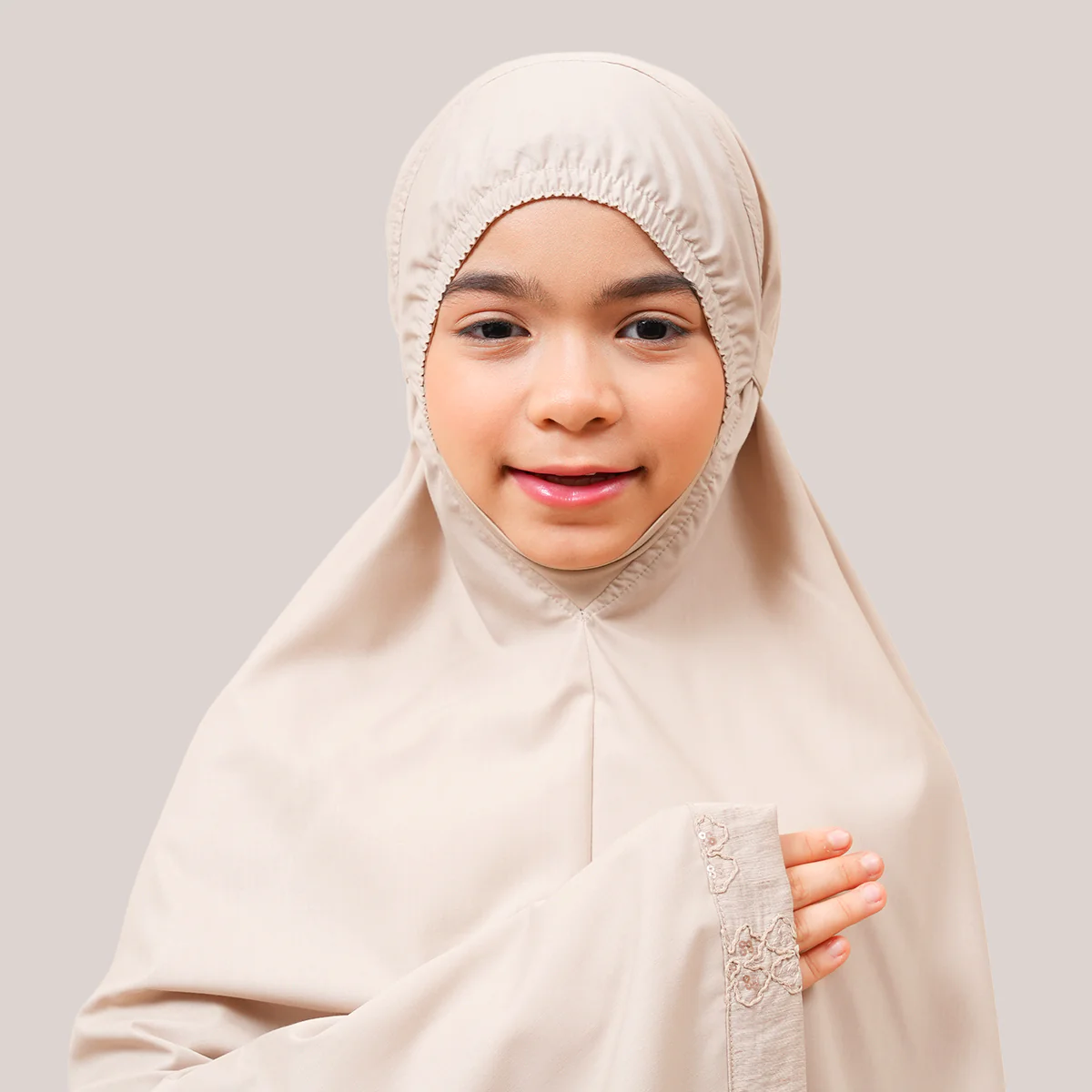 Telekung Broderie Sofeena Kids - Image 18