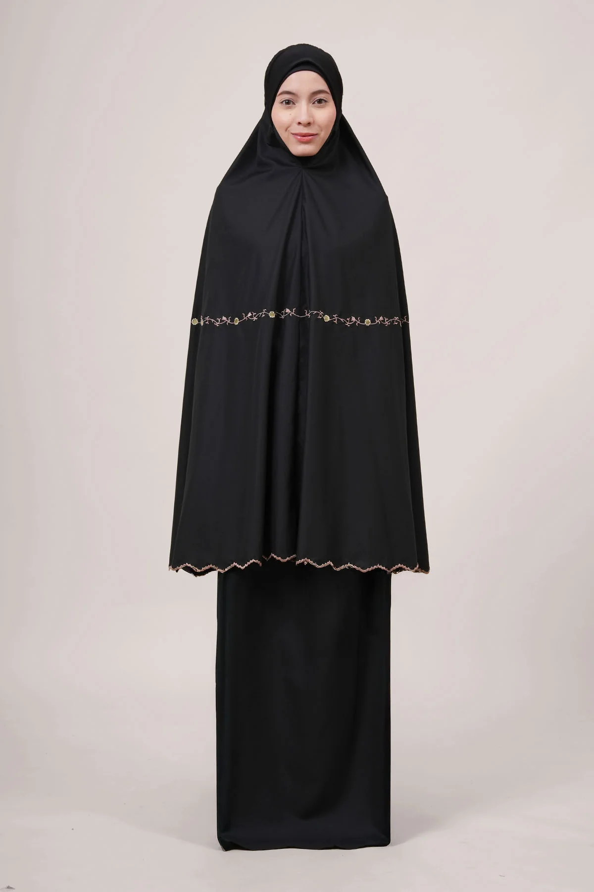 Telekung Maharani Broderie Zaima - Image 7