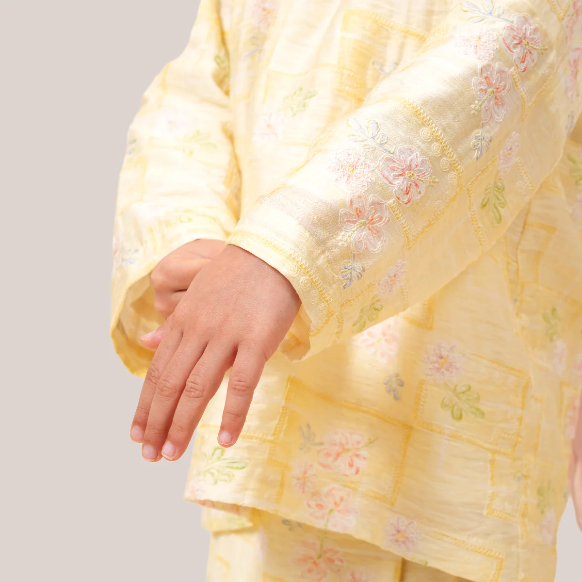 Velora Embroidered Kurung Kedah Cilik - Image 10