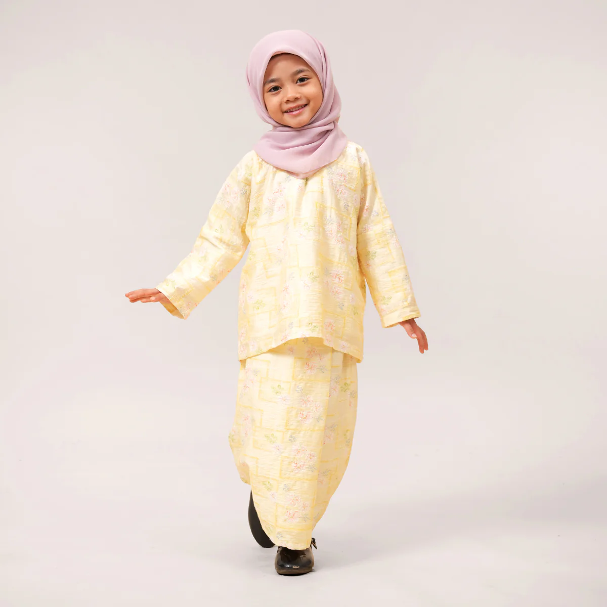 Velora Embroidered Kurung Kedah Cilik - Image 7