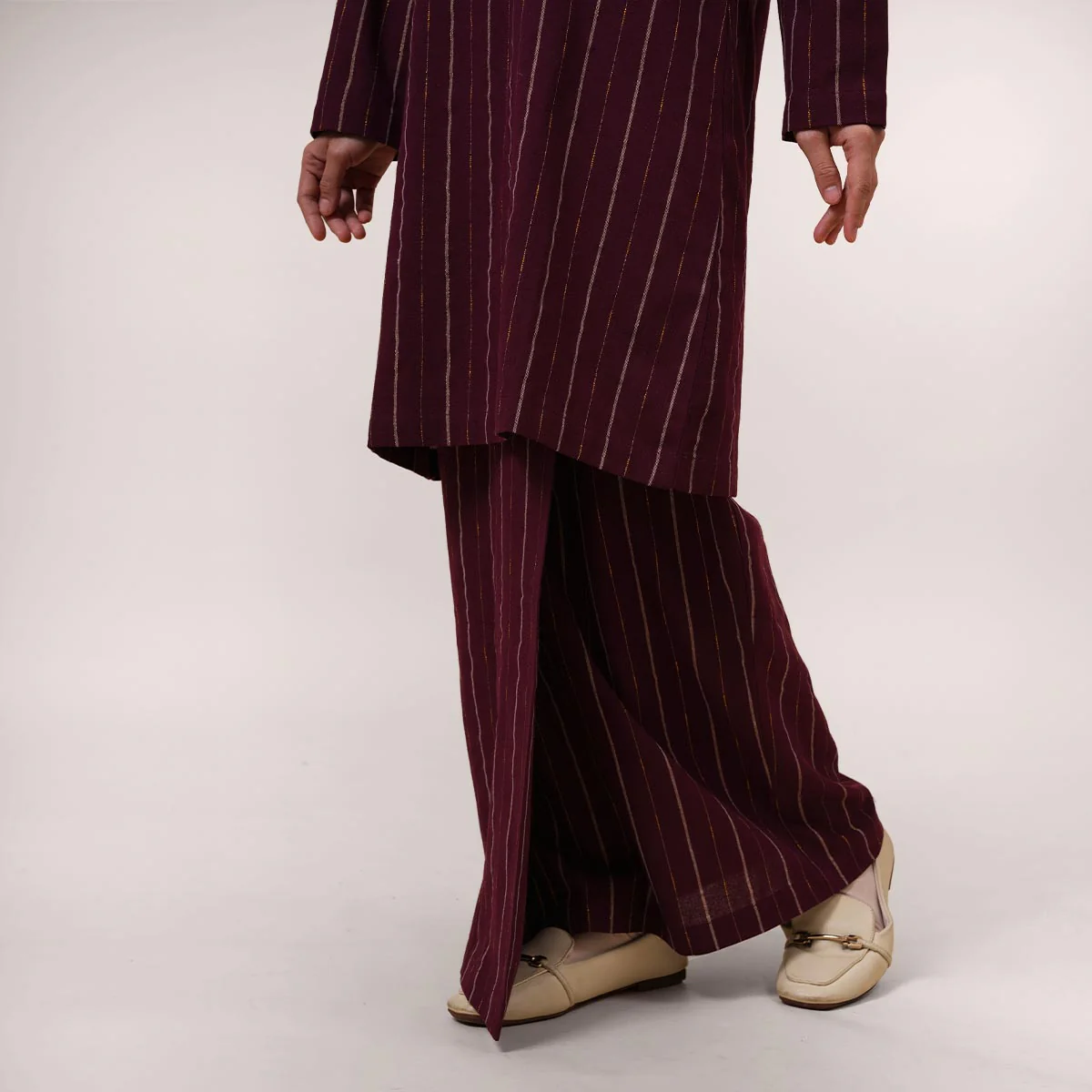 Yasra Striped Kurung Moden - Image 14