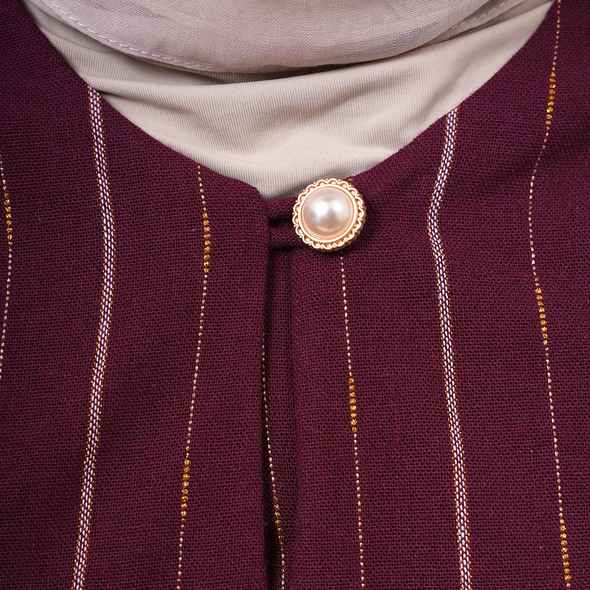 Yasra Striped Kurung Moden - Image 16